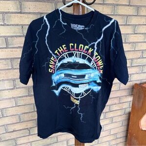 Vintage Back To The Future Save The Clocktower Tee